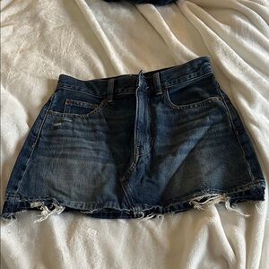 Madewell  Denim Mini Skirt